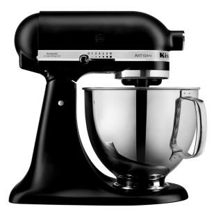Batedeira Stand Mixer Artisian KitchenAid Black Matte 220V