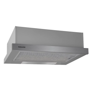 Depurador de Ar Slim Embutir 60cm Inox Suggar DE61IX 220V