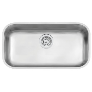 Cuba de Embutir Lavínia 56 BL em Aço Inox Escovado 56x34cm Tramontina 