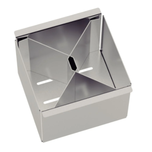 Porta Talheres Aço Inox Scotch Brite Para Canal Organizador Tramontina