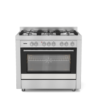 Fogão de Piso Gás/Elétrico 90cm  Invita 220 V