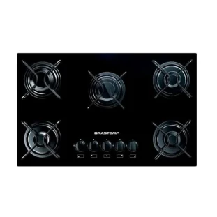Cooktop a Gás 5 Bocas Brastemp BDD75AE Bivolt