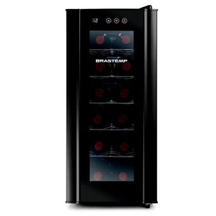 Adega 12 Garrafas Painel Touch Brastemp BZC12BE 220V