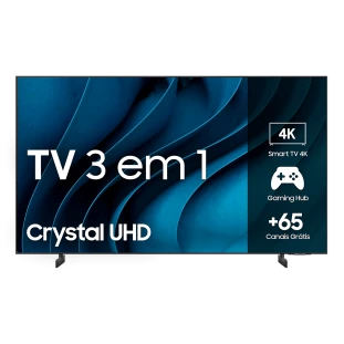 Smart TV 85" Crystal UHD 4K 2023 Samsung 85CU8000 