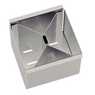 Porta Talheres Aço Inox Scotch Brite Para Canal Organizador Tramontina