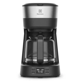 Cafeteira Elétrica 30 Xícaras Experience Programável Inox Preta Electrolux ECM25 220V