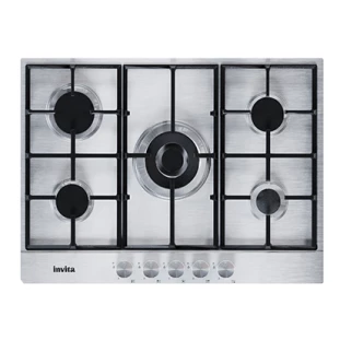 Cooktop a Gás Inox 70 cm Invita Bivolt